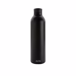 Avira Avior Recycled Stainless Steel 1L Water Bottle - One Size, Black