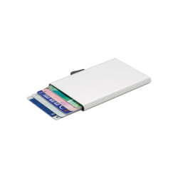 C-Secure Aluminium RFID Blocking Card Holder - One Size, Silver