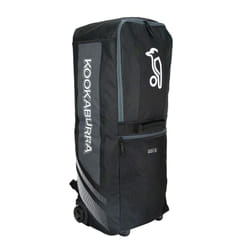 Kookaburra WD4000 Cricket Wheelie Duffle Bag - One Size, Black/Grey
