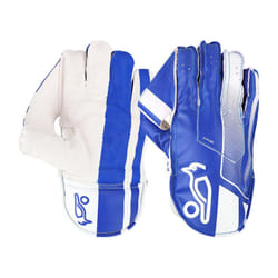 Kookaburra Childrens/Kids 2025 SC 4.1 Wicket Keeper Gloves - 185mm, Blue/White