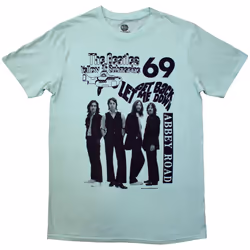 The Beatles Unisex Adult 1969 T-Shirt - XXL, Green