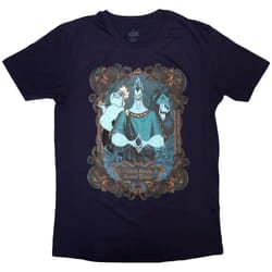 Disney Unisex Adult Villains Crushed Souls T-Shirt - XL, Navy Blue
