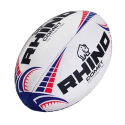 Rhino Comet Rugby Ball - 5, White
