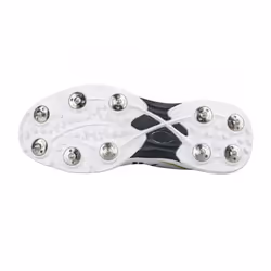 Kookaburra Unisex Adult KC 3.0 Spiked Cricket Shoes - 10 UK, White/Gold/Black