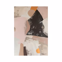 Anna Bernad Earth And Ember II Print - 50cm x 40cm, Multicoloured