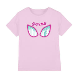 Marvel Childrens/Kids Ghost-Spider Eyes T-Shirt - 7-8 Years, Light Pink