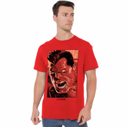 Marvel Mens Red Hulk Roar T-Shirt - S, Red