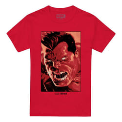 Marvel Mens Red Hulk Roar T-Shirt - L, Red