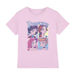 Disney Princess Childrens/Kids Anime T-Shirt - 9-11 Years, Light Pink