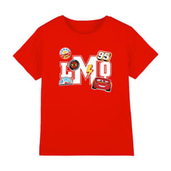 Cars Childrens/Kids LMQ Lightning McQueen T-Shirt - 9-11 Years, Red