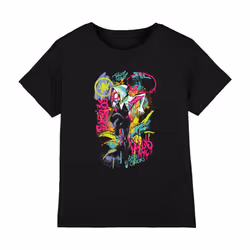 Marvel Childrens/Kids Ghost-Spider Neon Graffiti T-Shirt - 7-8 Years, Black