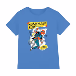 Spider-Man Childrens/Kids Homemade Suit T-Shirt - 7-8 Years, Sapphire