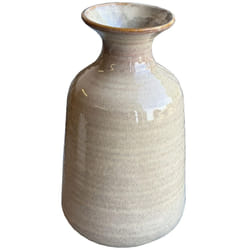 Hill Interiors Sabbia Collection Ridged Vase