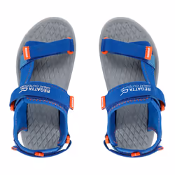 Regatta Childrens/Kids Blaze Sandals - 4 UK, Olympian Blue/Tango