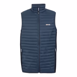 Regatta Mens Andreson Hybrid Padded Jacket - S, Moonlight Denim/Navy