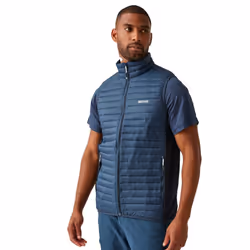 Regatta Mens Andreson Hybrid Padded Jacket - S, Moonlight Denim/Navy