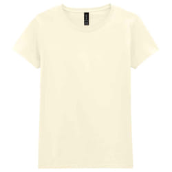 Gildan Womens/Ladies Cotton Heavy T-Shirt - S, Off White
