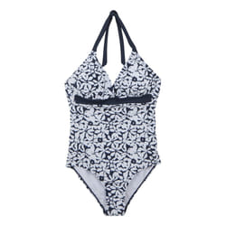 Regatta Womens/Ladies Flavia II Large Floral One Piece Swimsuit - 18 UK, Navy/White