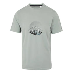 Regatta Mens Fingal Scenery Stretch T-Shirt - S, Glacier