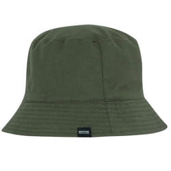Regatta Mens Camdyn Reversible Bucket Hat - S-M, Dark Khaki/Glacier