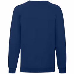 Fruit Of The Loom Childrens/Kids Classic Raglan Sweatshirt - 12-13 Years, Deep Navy