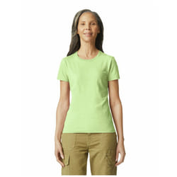Gildan Womens/Ladies Ringspun Cotton Soft Touch T-Shirt - 3XL, Pistachio