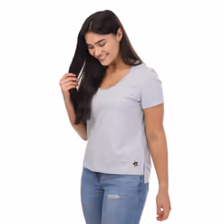 Ted Baker Womens/Ladies Miarna V Neck T-Shirt - 10 UK, Grey