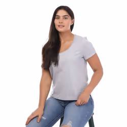 Ted Baker Womens/Ladies Miarna V Neck T-Shirt - 10 UK, Grey