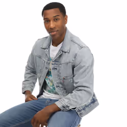 Levis Mens Sophomore Trucker Jacket - XXL, Denim