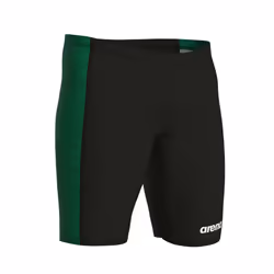 Arena Mens Jammer Abstract Tiles Swim Shorts - 28R, Black/Green