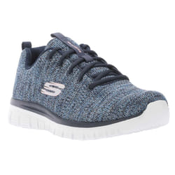 Skechers Womens/Ladies Graceful Twisted Fortune Trainers - 4 UK, Navy