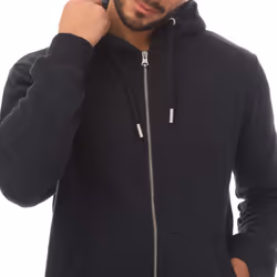 Superdry Mens Embroidered Logo Vintage Full Zip Hoodie