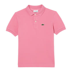 Lacoste Childrens/Kids Cotton Pique Polo Shirt - 2 Years, Pink