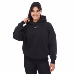 Reebok Womens/Ladies Lux Oversized Hoodie - 4 UK - 6 UK, Black