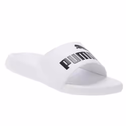 Puma Unisex Adult Popcat Logo Sliders - 5 UK, White