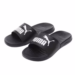 Puma Unisex Adult Popcat Logo Sliders - 8 UK, Black