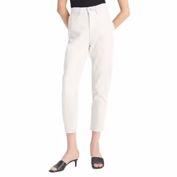 Levis Womens/Ladies High Waist Mom Jeans - 30S, White