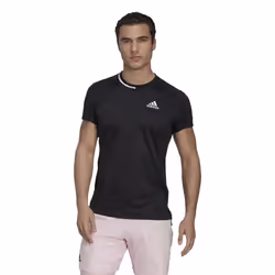 Adidas Mens U.S. Series Tennis T-Shirt - S, Black