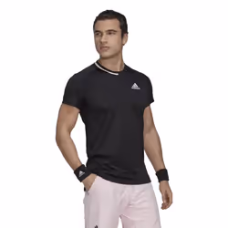 Adidas Mens U.S. Series Tennis T-Shirt - S, Black