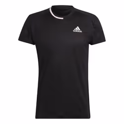 Adidas Mens U.S. Series Tennis T-Shirt - M, Black