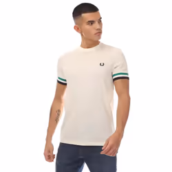 Fred Perry Mens Bold Pique Tipped T-Shirt