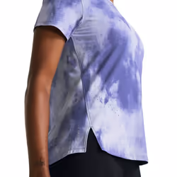 Under Armour Womens/Ladies Launch Elite Printed T-Shirt - 8 UK, Purple