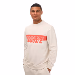 Lacoste Unisex Adult Lounge Sweatshirt - S, White