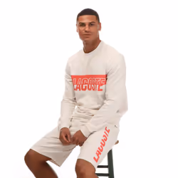 Lacoste Unisex Adult Lounge Sweatshirt - S, White