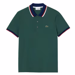 Lacoste Mens Mini Pique Stretch Regular Polo Shirt