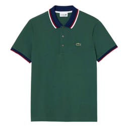 Lacoste Mens Mini Pique Stretch Regular Polo Shirt