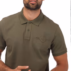 Gant Mens Shield Polo Shirt - M, Green