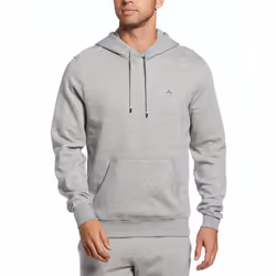 Original Penguin Mens Sticker Pete Pull Over Hoodie - S, Grey