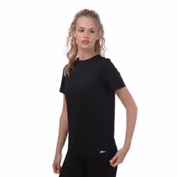 Reebok Womens/Ladies Workout Ready Speedwick T-Shirt - 4 UK - 6 UK, Black