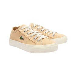Lacoste Mens Backcourt Trainers - 4 UK, Brown